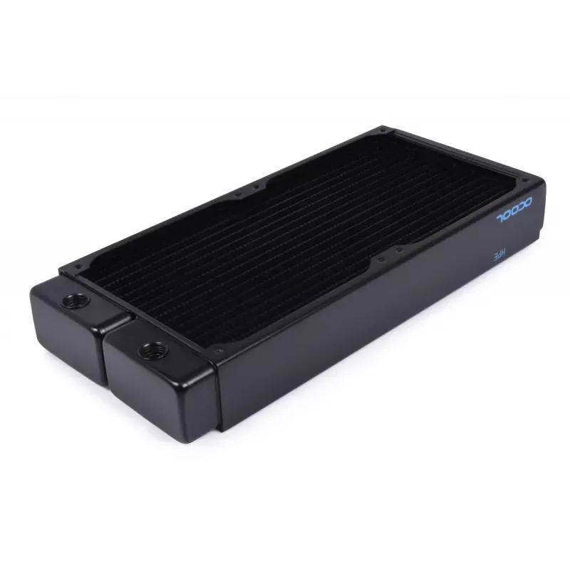 Alphacool NexXxoS HPE-45 14441 radiador de 280 mm de cobre completo, negro