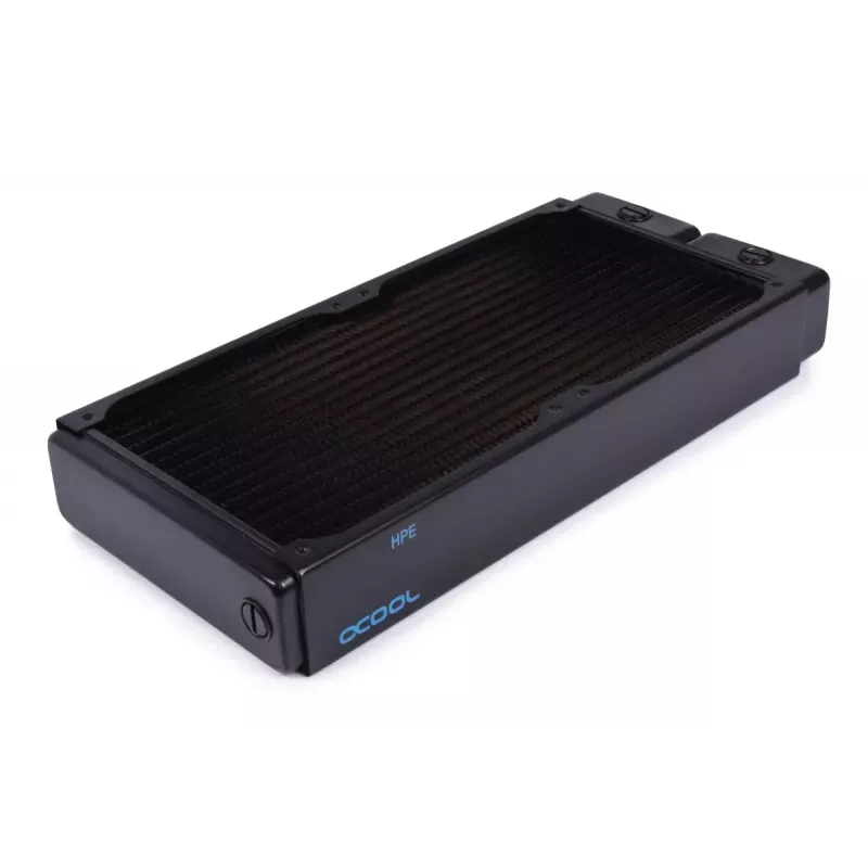 Alphacool NexXxoS HPE-45 14441 radiador de 280 mm de cobre completo, negro