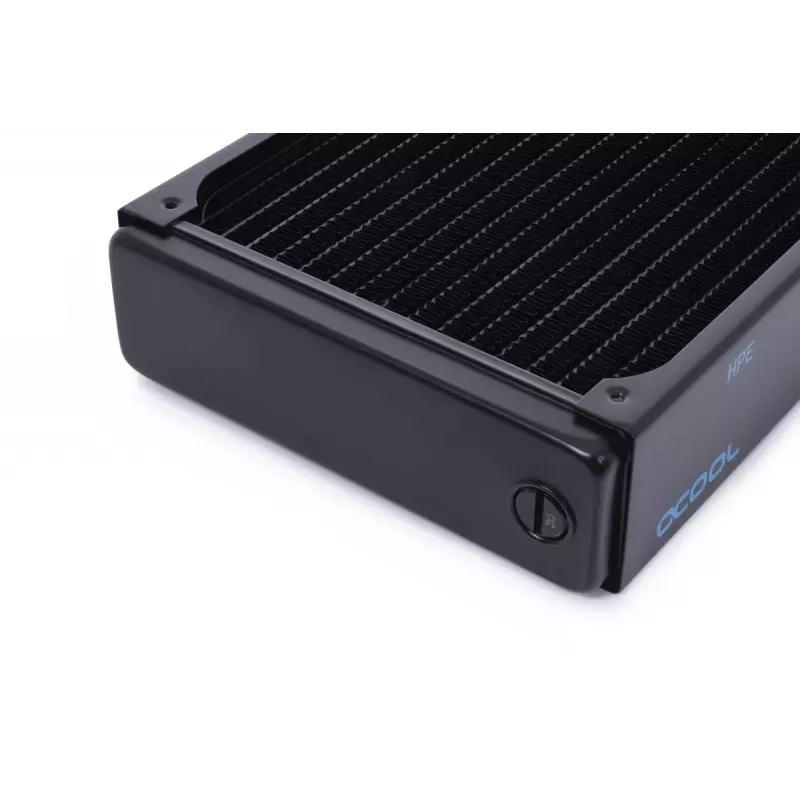 Alphacool NexXxoS HPE-45 14441 radiador de 280 mm de cobre completo, negro