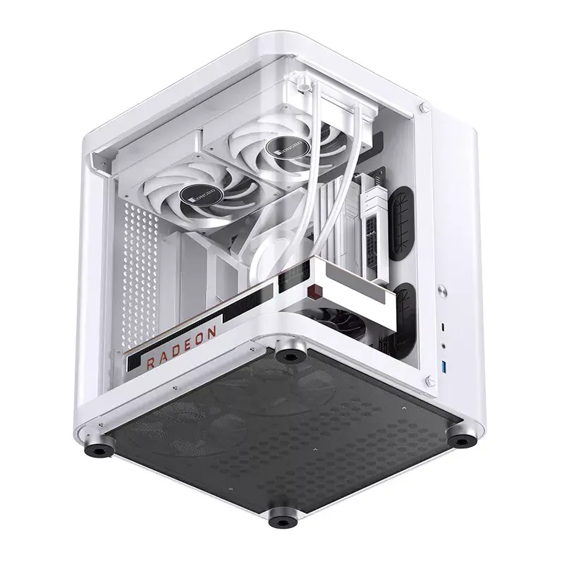 Carcasa de PC Jonsbo TK-1 2.0 Mini Tower Blanca