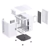 Carcasa de PC Jonsbo TK-1 2.0 Mini Tower Blanca