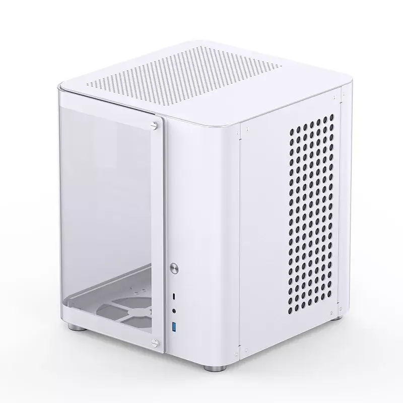 Carcasa de PC Jonsbo TK-1 2.0 Mini Tower Blanca
