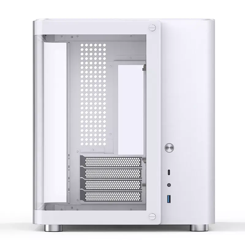 Carcasa de PC Jonsbo TK-1 2.0 Mini Tower Blanca