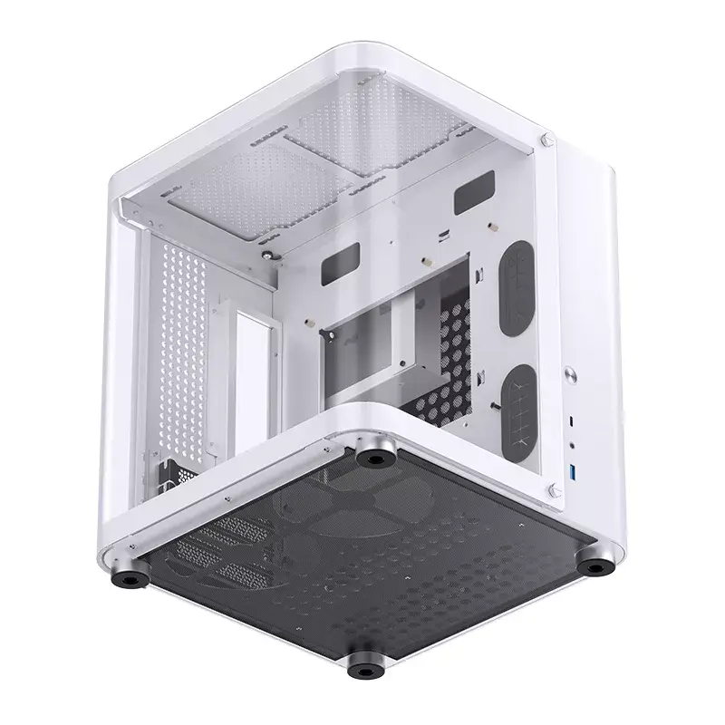 Carcasa de PC Jonsbo TK-1 2.0 Mini Tower Blanca