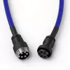 Cable en espiral USB GLORIOUS para teclados mecánicos, GMMK Cobalt Blue GLO-KB-ACC-CBL-COIL-CBLU