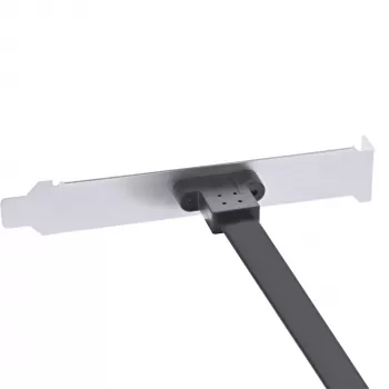 InLine Tapa de ranura PCI, USB-C a USB 3.2 panel frontal Key-A interno, 0,3 m