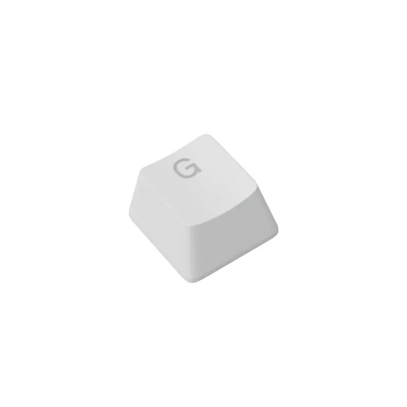 Teclas para teclado Triton Glorious Doubleshot Keycaps V2 — ABS, Blanco, compatible con GMMK