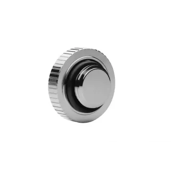 Tapón EKWB Quantum Torque — acero inoxidable niquelado, Ø 2,3 cm