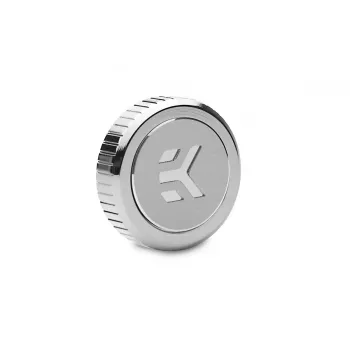 Tapón EKWB Quantum Torque — acero inoxidable niquelado, Ø 2,3 cm