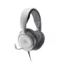 Auriculares STEELSERIES Arctis Nova 1 con cable de 3,5 mm, binaurales, blancos, cable de 1,2 m, desmontable, micrófono de diadema