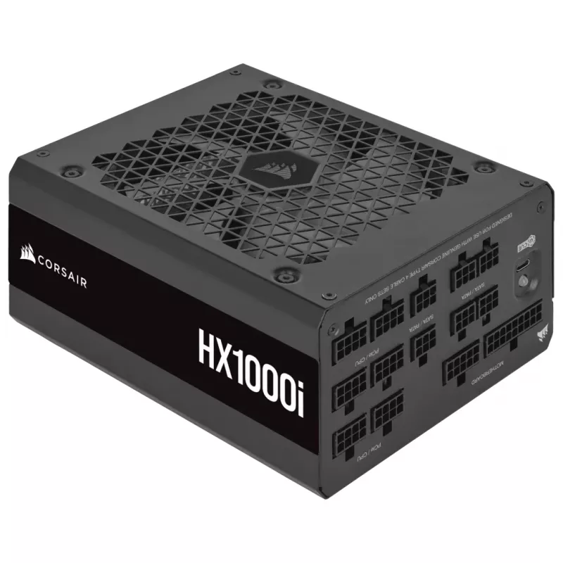 Fuente de alimentación CORSAIR - 1000 vatios - Hx1000i - totalmente modular de ruido ultra bajo Platinum ATX PC (EU)