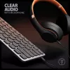 Axagon HMC-KB-US, hub USB 5Gbps con teclado, HDMI 4K/60Hz, 3x USB-A, SD/mSD, audio, PD 100, diseño US