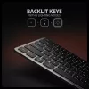 Axagon HMC-KB-US, hub USB 5Gbps con teclado, HDMI 4K/60Hz, 3x USB-A, SD/mSD, audio, PD 100, diseño US