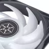 Ventilador Silverstone VISTA 120 ARGB 12 cm negro 2000 RPM FDB