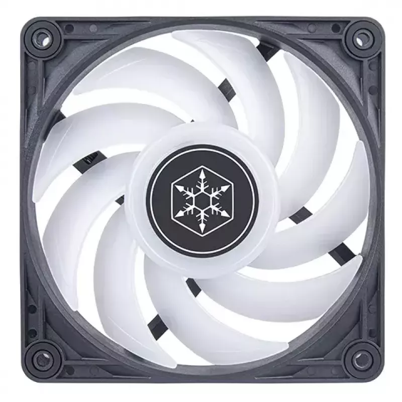 Ventilador Silverstone VISTA 120 ARGB 12 cm negro 2000 RPM FDB
