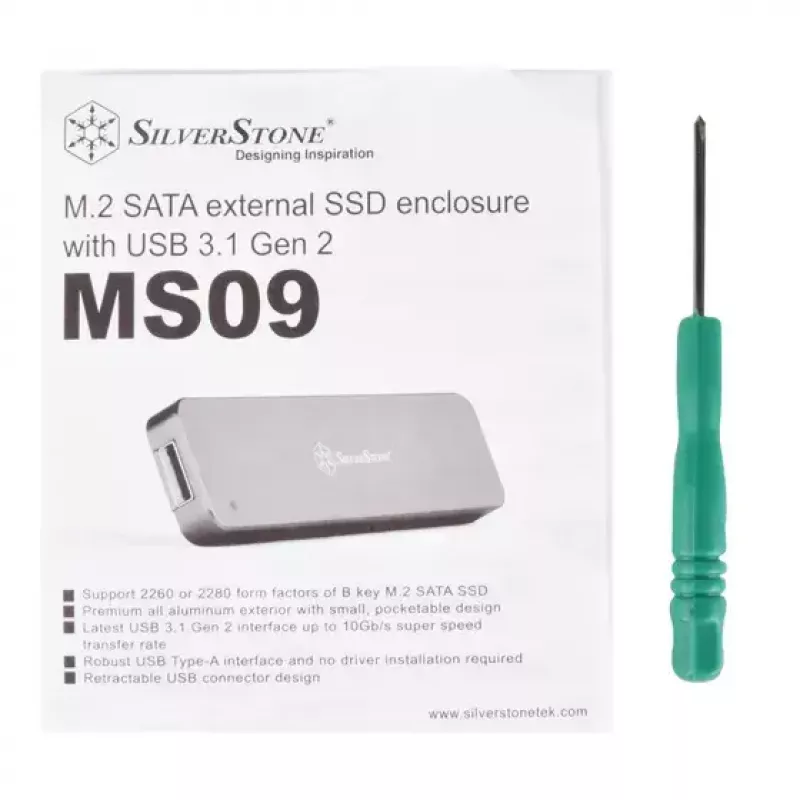 Caja para SSD Silverstone MS09
