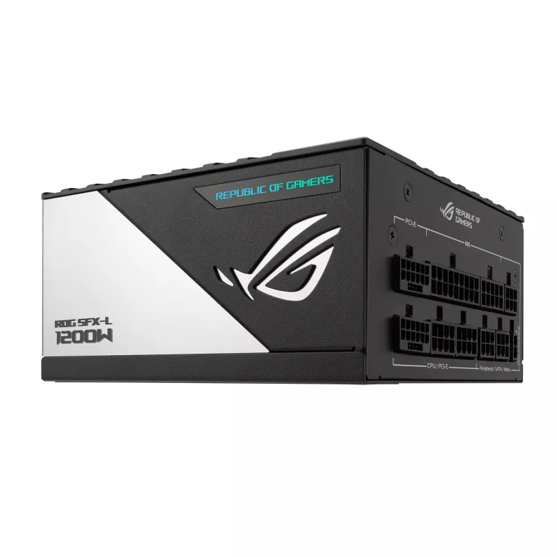 Fuente de alimentación ASUS ROG -LOKI-1200T-SFX-L-GAMING 1200 W 20+4 pin ATX negra, plateada