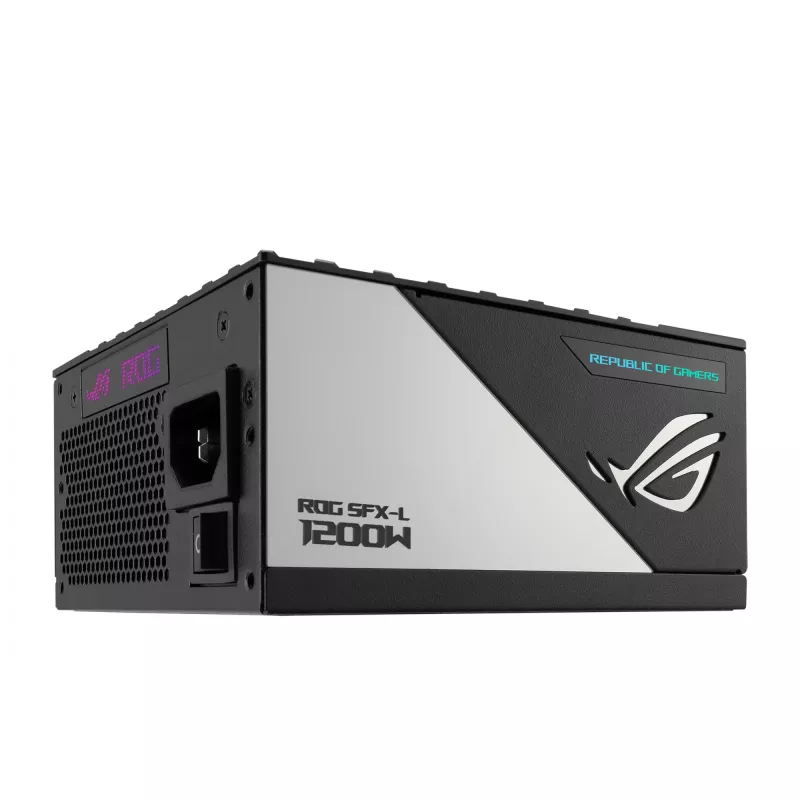 Fuente de alimentación ASUS ROG -LOKI-1200T-SFX-L-GAMING 1200 W 20+4 pin ATX negra, plateada