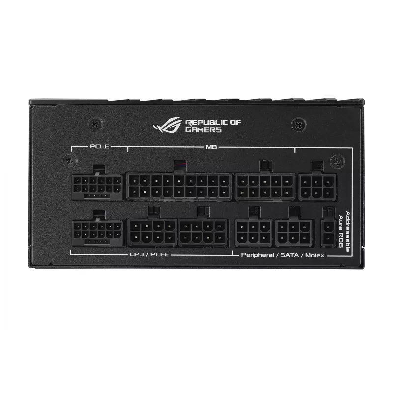 Fuente de alimentación ASUS ROG -LOKI-1200T-SFX-L-GAMING 1200 W 20+4 pin ATX negra, plateada