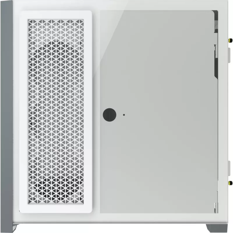 Caja para PC CORSAIR iCUE 5000X RGB - Tempered Glass Mid-Tower ATX Smart - blanca