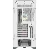 Caja para PC CORSAIR iCUE 5000X RGB - Tempered Glass Mid-Tower ATX Smart - blanca