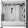 Caja para PC CORSAIR iCUE 5000X RGB - Tempered Glass Mid-Tower ATX Smart - blanca