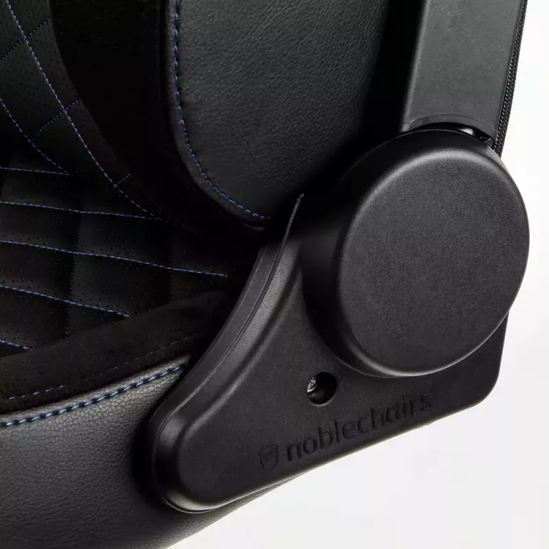 noblechairs EPIC NBL-PU-BLU-002 silla para juegos, negro/azul