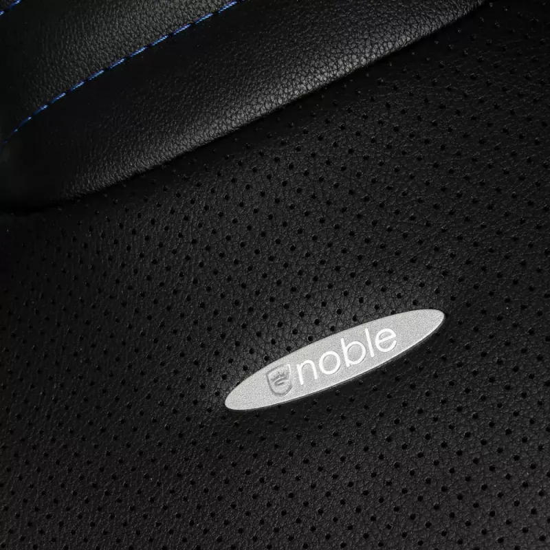 noblechairs EPIC NBL-PU-BLU-002 silla para juegos, negro/azul