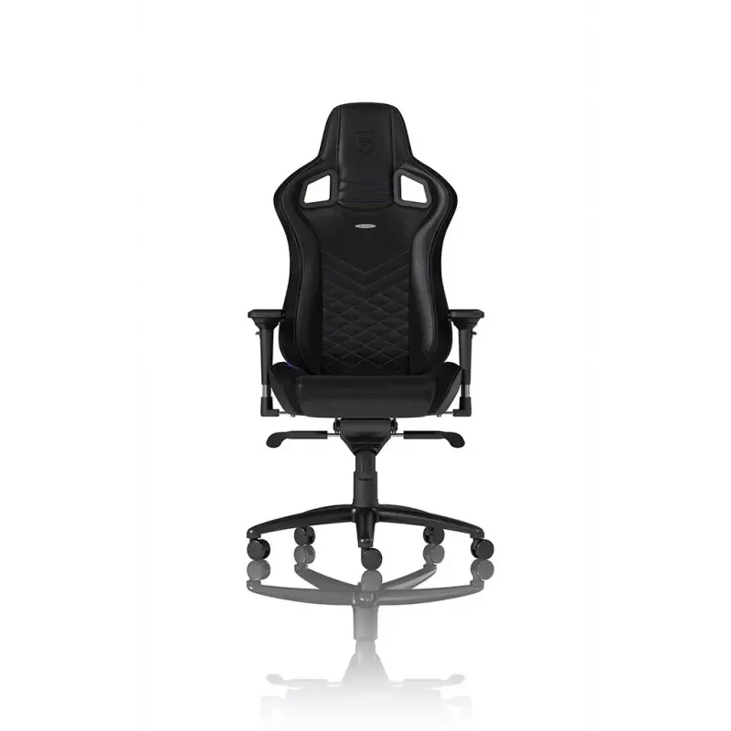 noblechairs EPIC NBL-PU-BLU-002 silla para juegos, negro/azul
