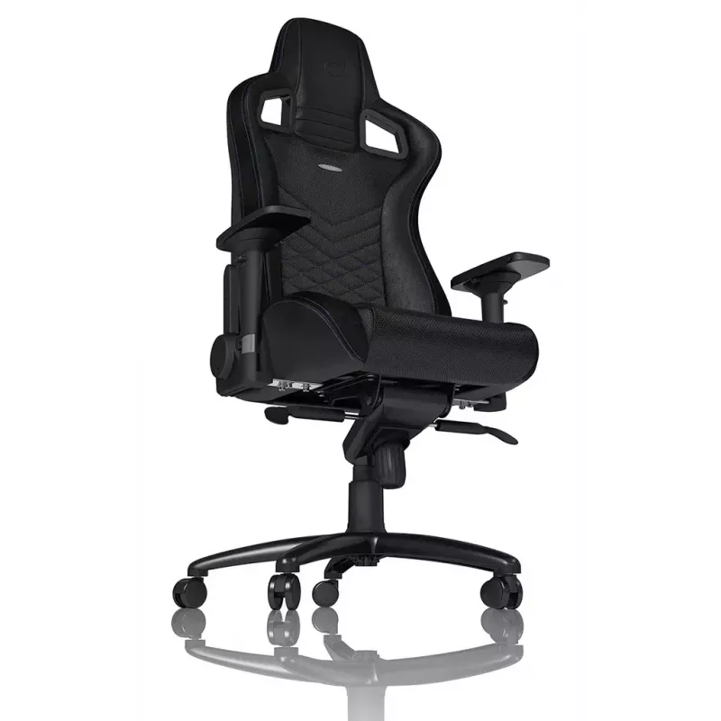 noblechairs EPIC NBL-PU-BLU-002 silla para juegos, negro/azul