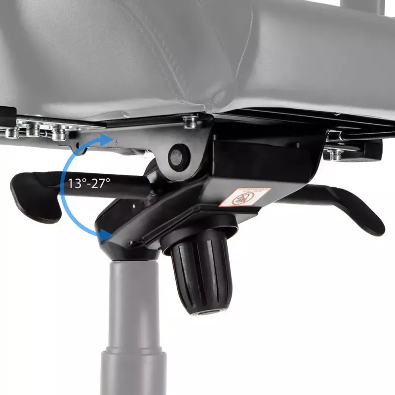 noblechairs EPIC NBL-PU-BLU-002 silla para juegos, negro/azul