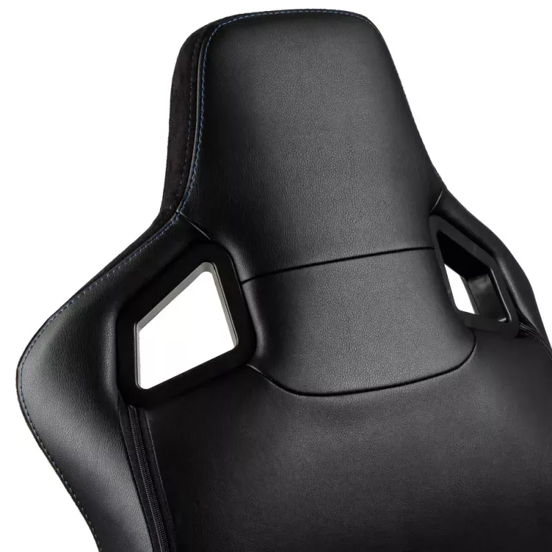 noblechairs EPIC NBL-PU-BLU-002 silla para juegos, negro/azul