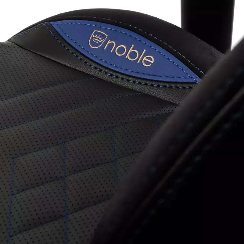 noblechairs EPIC NBL-PU-BLU-002 silla para juegos, negro/azul