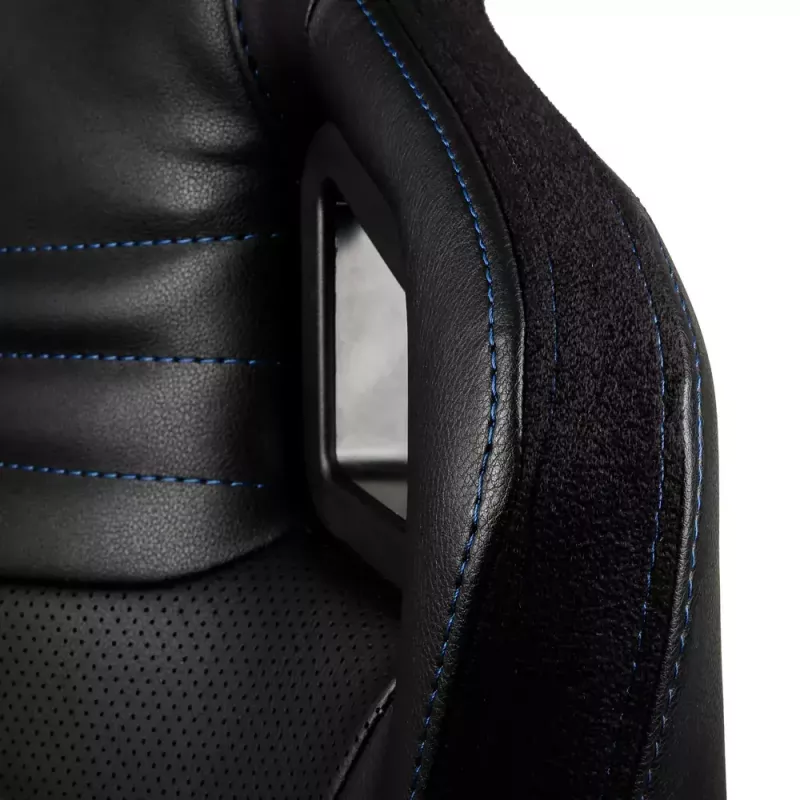 noblechairs EPIC NBL-PU-BLU-002 silla para juegos, negro/azul