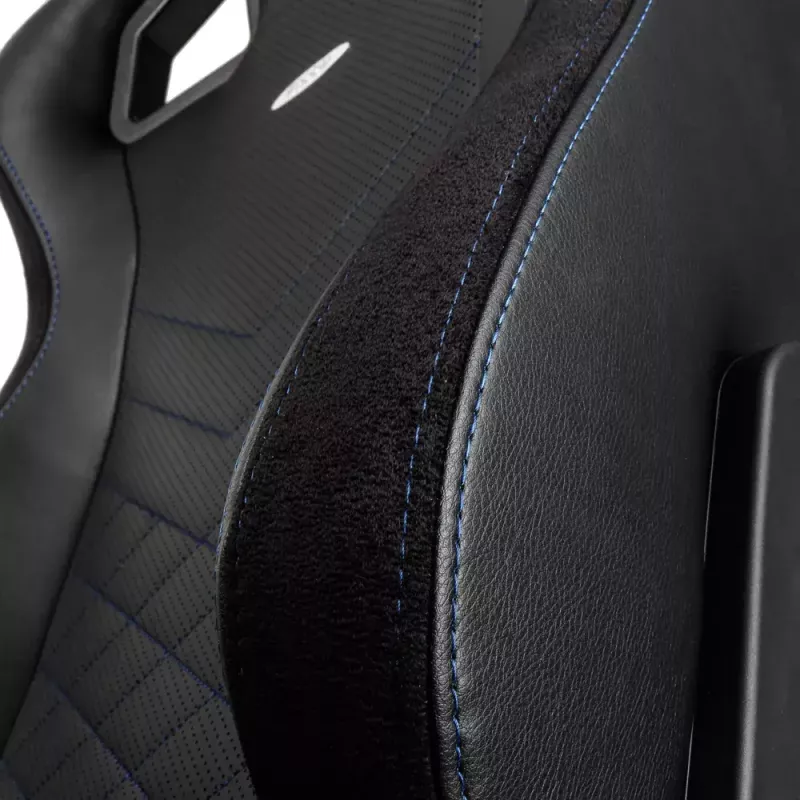 noblechairs EPIC NBL-PU-BLU-002 silla para juegos, negro/azul