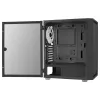 AeroCool Graphite v3 (Graphite-G-BK-v3) ACCM-PB24133.11 caja Midi Tower, ATX/MicroATX/Mini-ITX, panel lateral de cristal templado, sin fuente de alimentación, negro