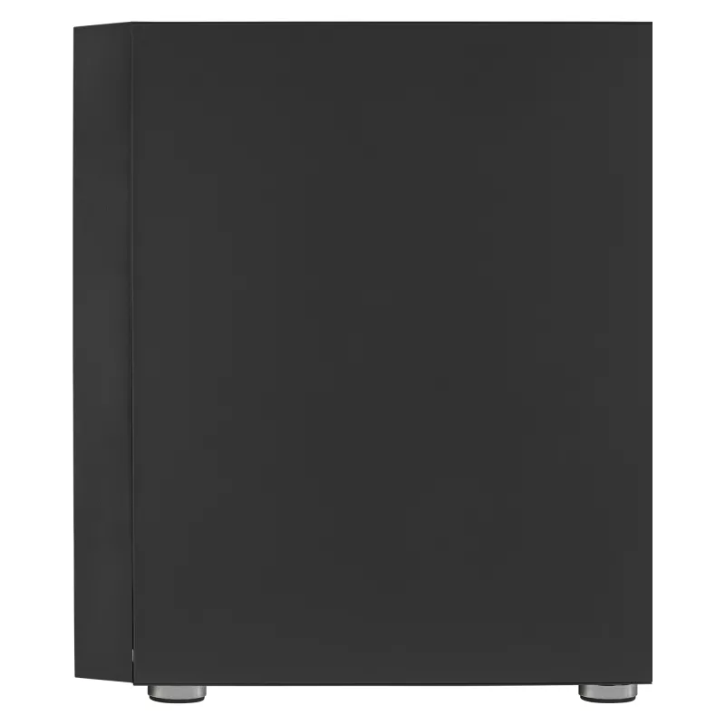 AeroCool Graphite v3 (Graphite-G-BK-v3) ACCM-PB24133.11 caja Midi Tower, ATX/MicroATX/Mini-ITX, panel lateral de cristal templado, sin fuente de alimentación, negro