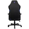 Nitro Concepts X1000 NC-X1000-BB silla gaming para PC, asiento tapizado, negro/azul (Galactic Blue)