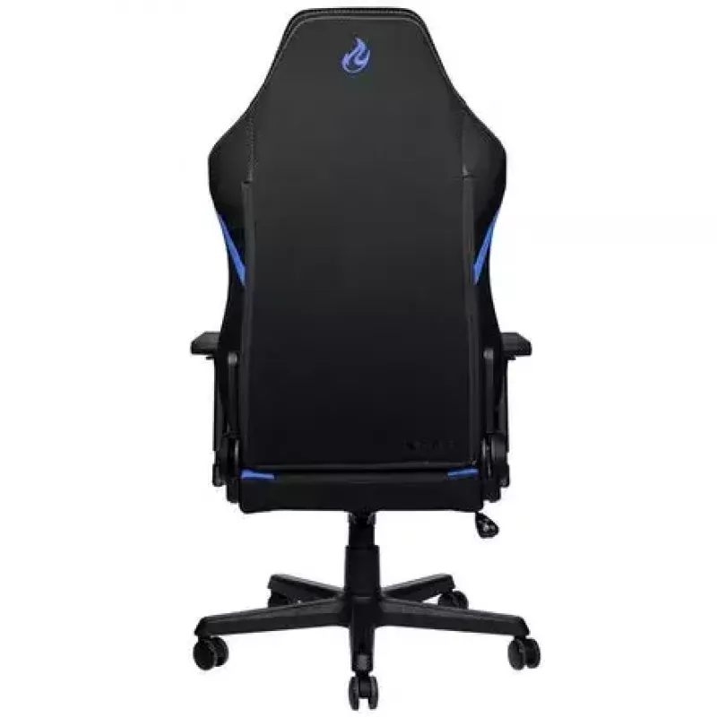 Nitro Concepts X1000 NC-X1000-BB silla gaming para PC, asiento tapizado, negro/azul (Galactic Blue)