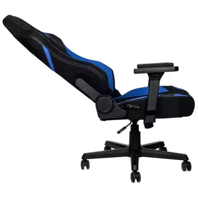 Nitro Concepts X1000 NC-X1000-BB silla gaming para PC, asiento tapizado, negro/azul (Galactic Blue)