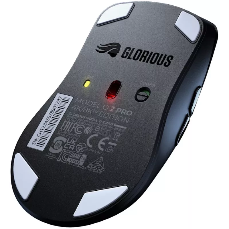 Glorious Gaming Glorious Model O 2 PRO Wireless - sondeo 4K/8K – negra