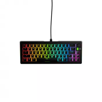 Teclado gaming mecánico GLORIOUS GMMK 3 65% con cable USB, QWERTY US, RGB, negro