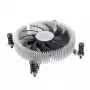 SilverStone SST-NT07-1700 disipador de aire para CPU de perfil bajo, 80 mm, 1500–3600 rpm, negro