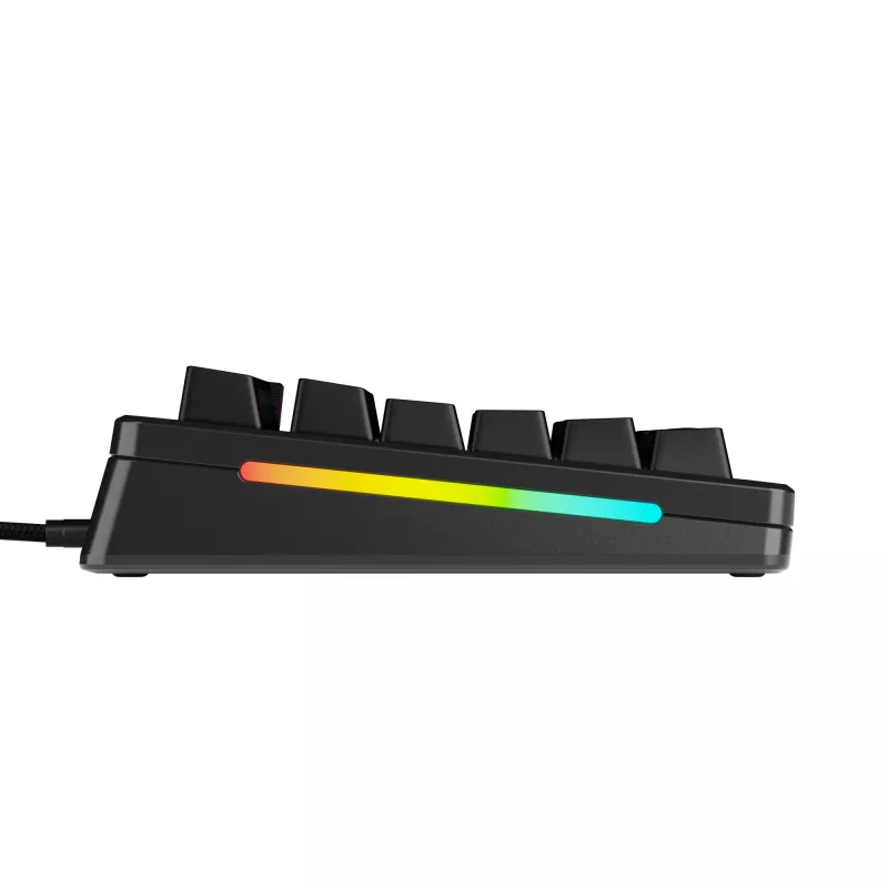Glorious Gaming GMMK 3 PRO 75% Prebuilt Wired negro - US, con cable, USB, mecánico, QWERTY, RGB LED, negro