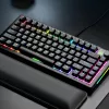 Glorious Gaming GMMK 3 PRO 75% Prebuilt Wired negro - US, con cable, USB, mecánico, QWERTY, RGB LED, negro