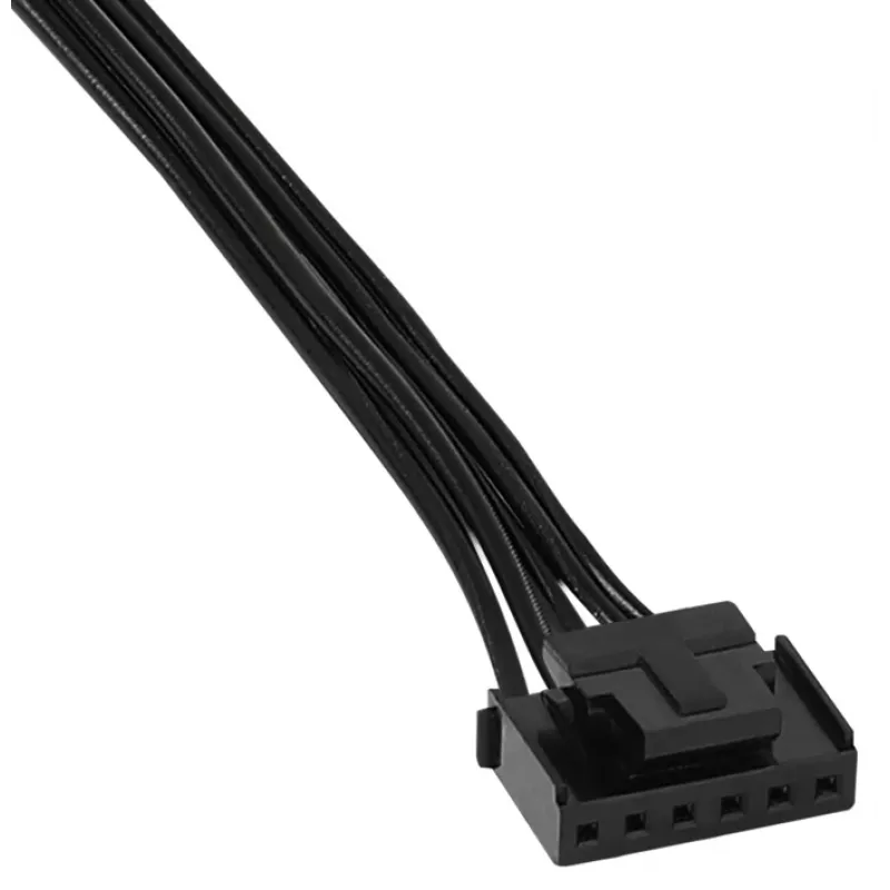 Ventilador doble Aerocool ASTRO24 PC 12cm ARGB LED soporte antivibración negro