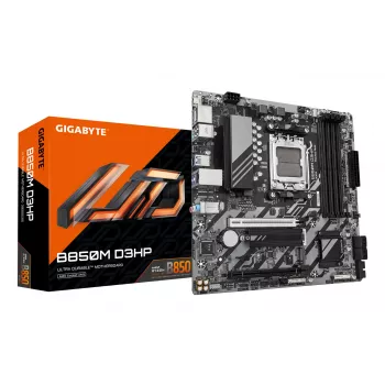 Placa base GIGABYTE B850M D3HP, AMD B850, AM5, Micro ATX
