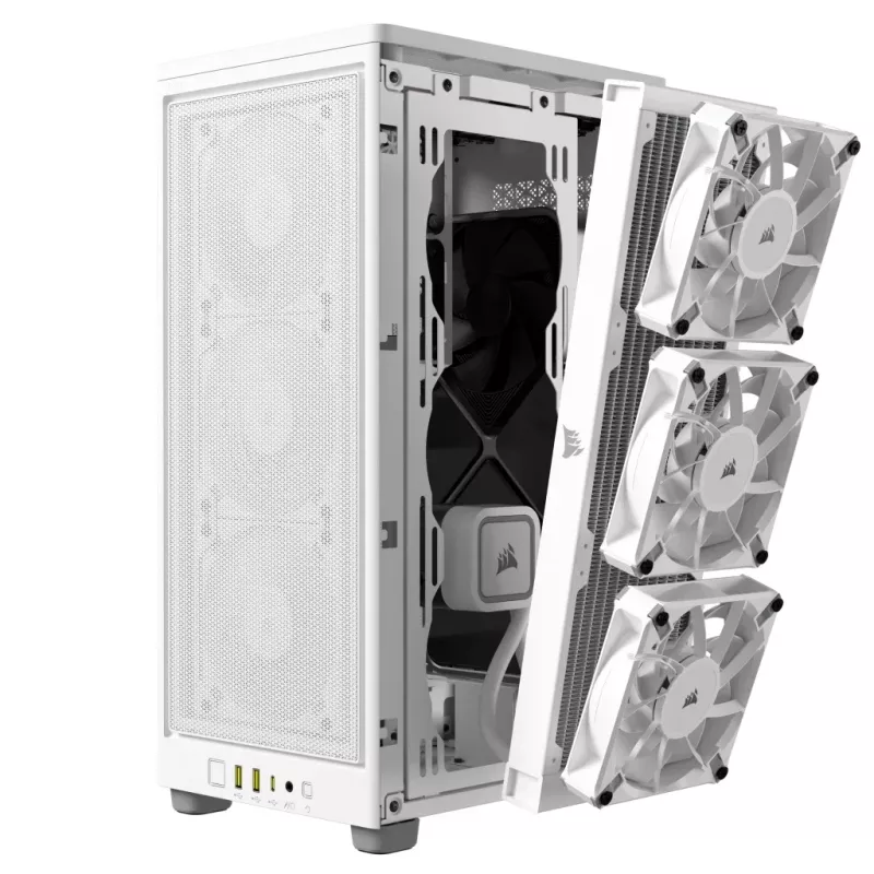 Caja de PC Corsair 2000D AIRFLOW Small Form Factor blanca