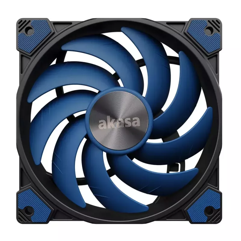 Ventilador Akasa ALUCIA SC ventilador para procesador 14 cm negro azul rodamiento hidrodinámico