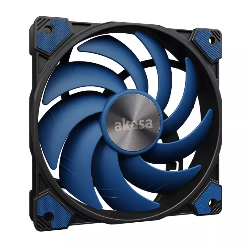 Ventilador Akasa ALUCIA SC ventilador para procesador 14 cm negro azul rodamiento hidrodinámico